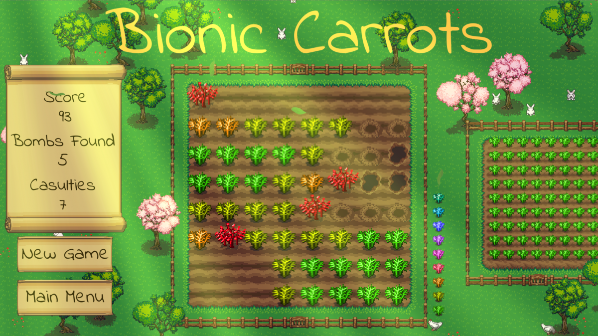 3 Games in 6 Months, part 4: Improving Game Feel in Bionic Carrots