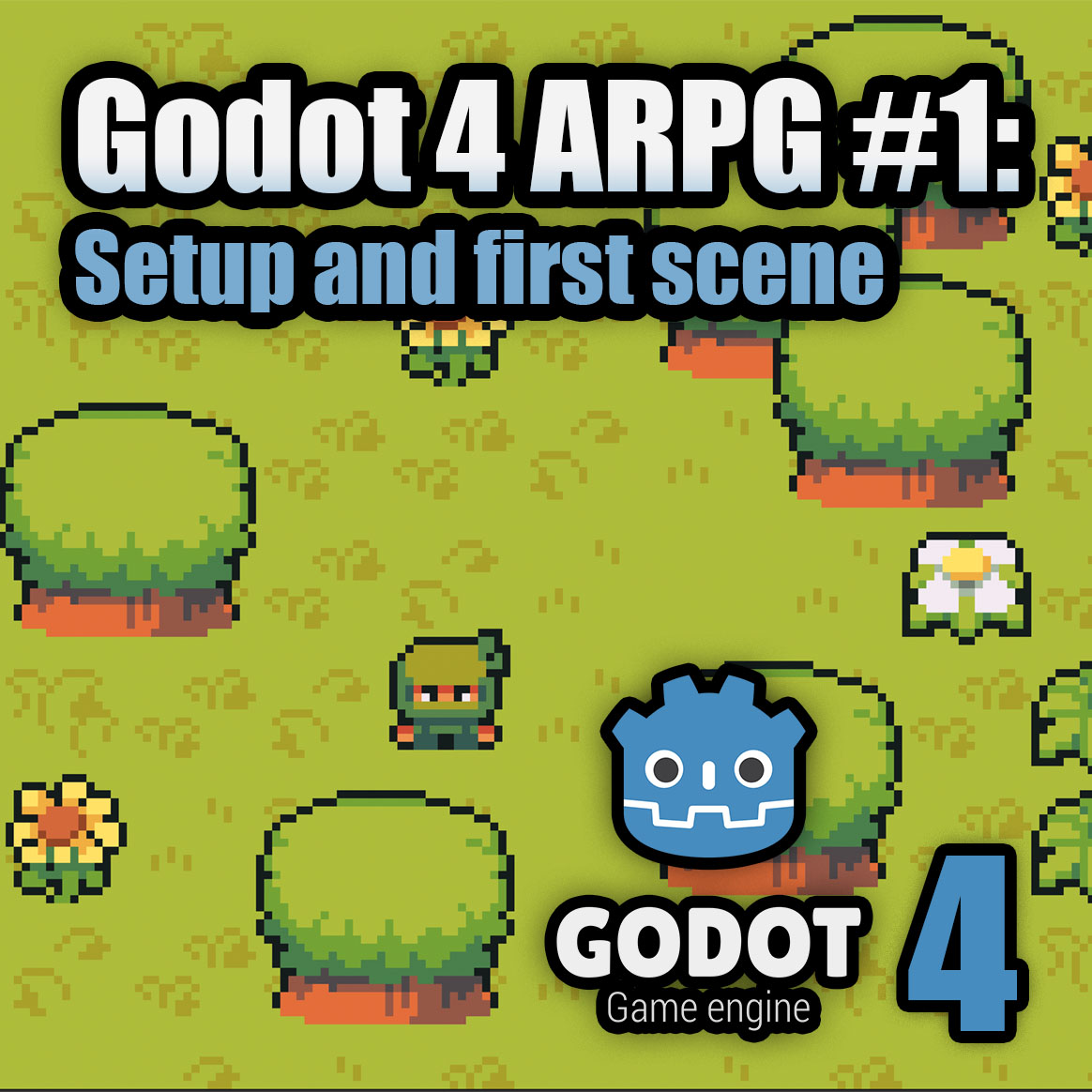 How to make an ARPG in Godot 4 #1: Setup and our first scene